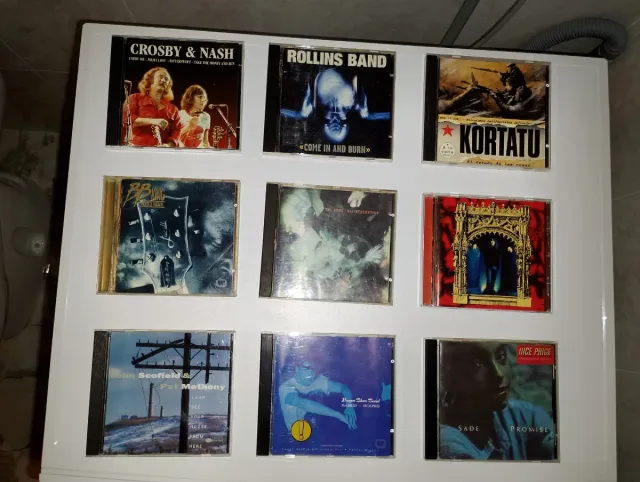 CDs originales música Hard Rock