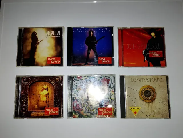 CDs originales música Hard Rock