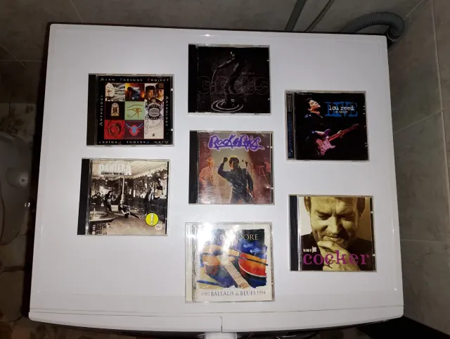 CDs originales música Hard Rock