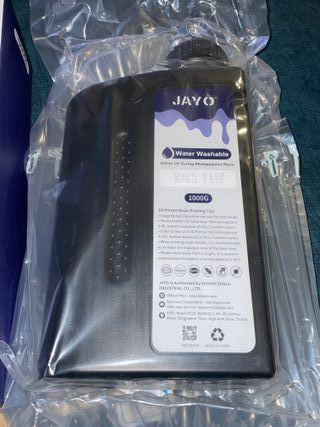 Resina Impresora 3D JAYO Agua Gris Oscuro