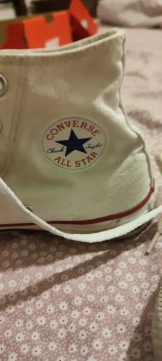 Zapatillas Converse Niña Blancas Talla 36,5