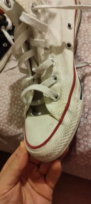 Zapatillas Converse Niña Blancas Talla 36,5