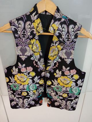 Chaleco Fallero negro talla M