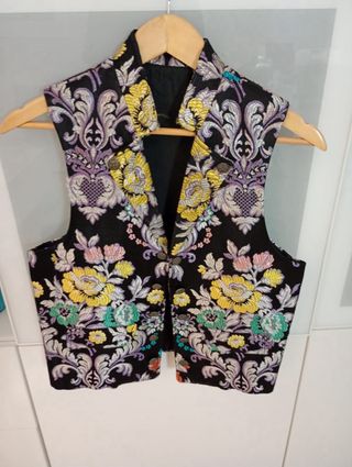 Chaleco Fallero negro talla M