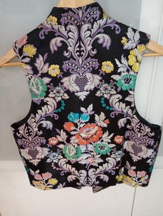 Chaleco Fallero negro talla M