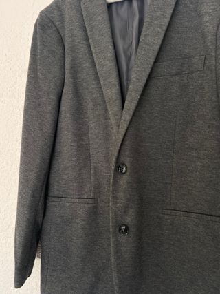 Americana Sfera Slim Fit Gris Talla 54