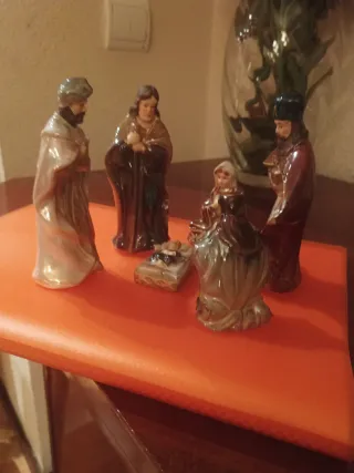 Belén de porcelana figuras