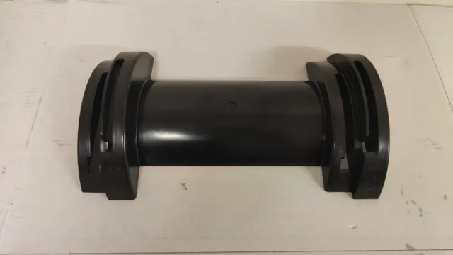 Poggiapiedi da scrivania nero