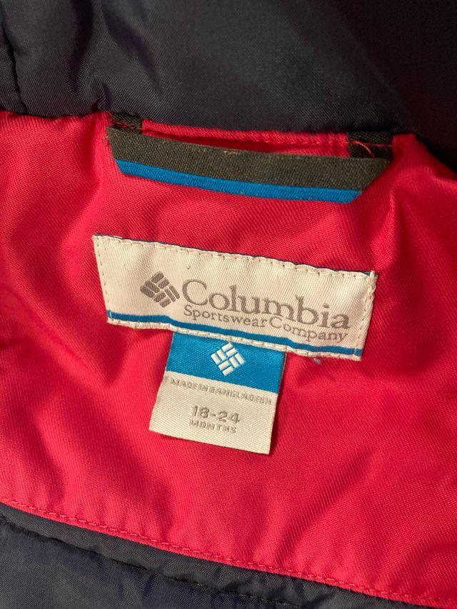 Chaqueta Columbia esquí niña