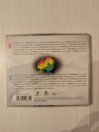 CD Los números 1 de los 40 (2012)