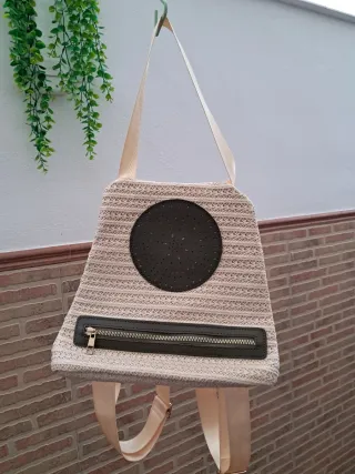 Mochila Mujer Beige