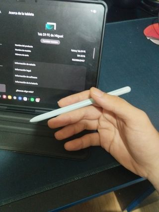 Samsung S9 FE 128 GB Tablet+Funda+ Puntas lapiz