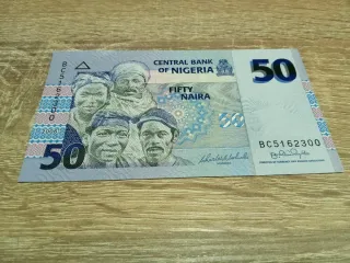 Billete Nigeria 50 Naira 2006
