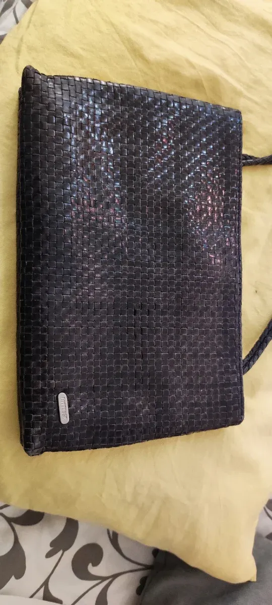 Bolso Lotusse Mujer azul marino Tejido en piel