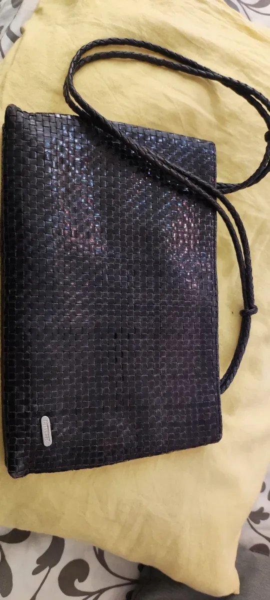 Bolso Lotusse Mujer azul marino Tejido en piel