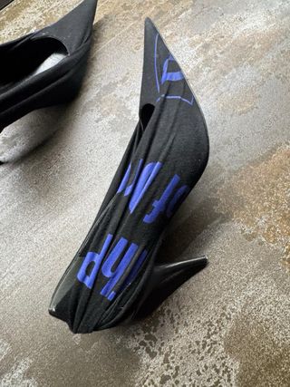 Zapatos Balenciaga Negro/Azul Diseño