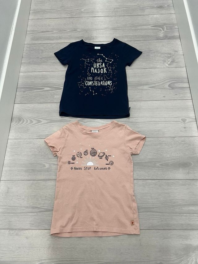 Lote 8 camisetas niña Boboli
