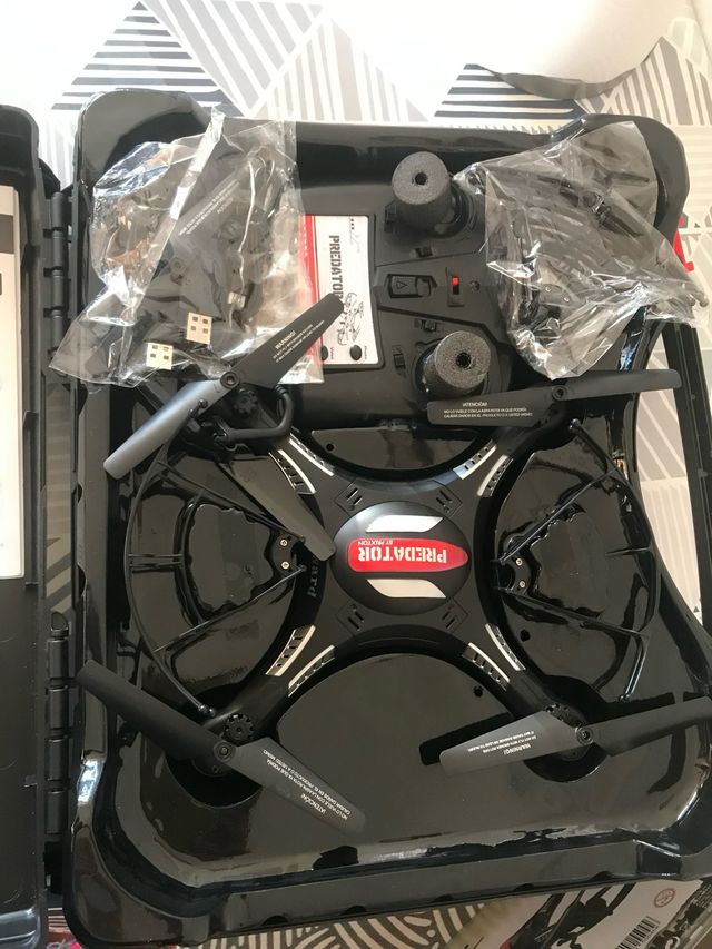 Dron Predator Negro y Rojo a estrenar!!!