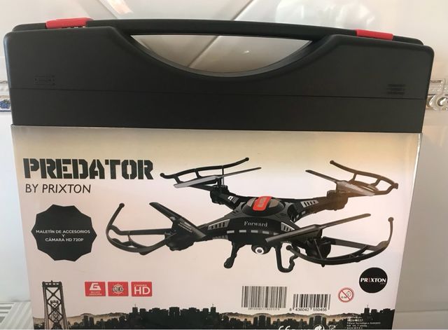 Dron Predator Negro y Rojo a estrenar!!!
