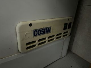 Congelador horizontal con tapa de cristal