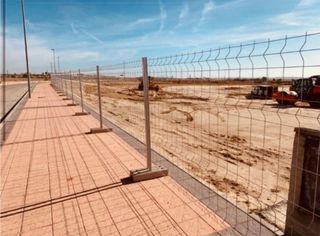 Vallas móviles 3m x 2m cercados 