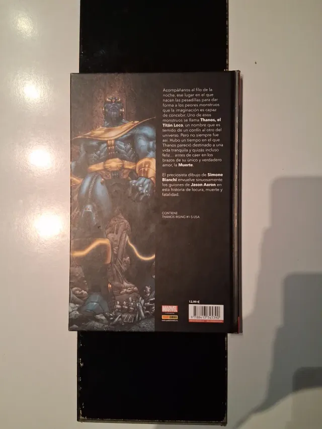 Marvel must have thanos. origen