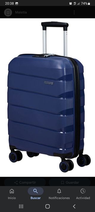 Maleta American Tourister Air Move azul marino 