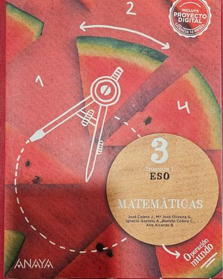 Matemáticas 3.
