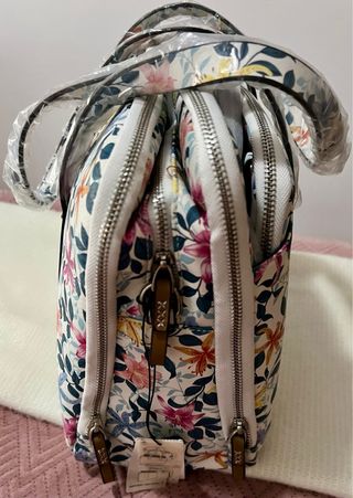 Mala e bolsa para PC/tablet floral