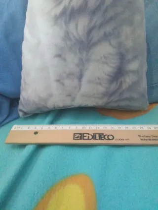 Peluche Gatto Bianco Occhi Diversi