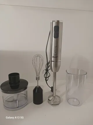 Batidora de mano, batidora de vaso 4-1, multifunci