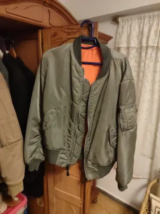 Chaqueta Bomber Alpha Industries Verde