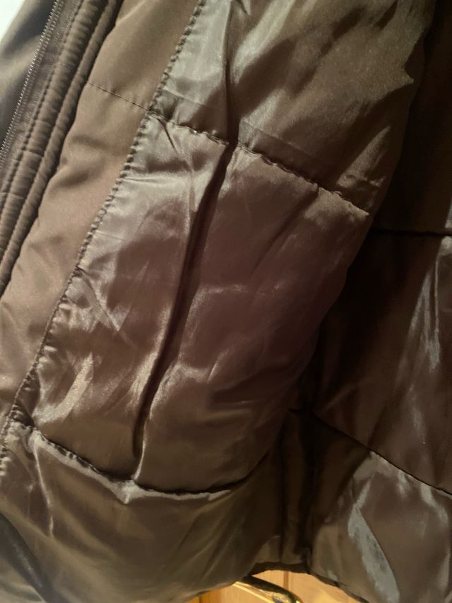 Abrigo marrón mujer