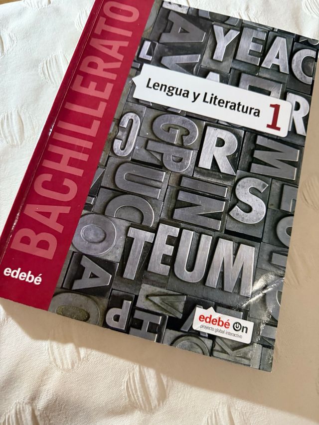 libro Lengua y Literatura 1º bachillerato