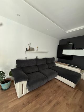 Sofá chaise longue 3 plazas 