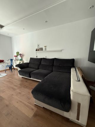 Sofá chaise longue 3 plazas 