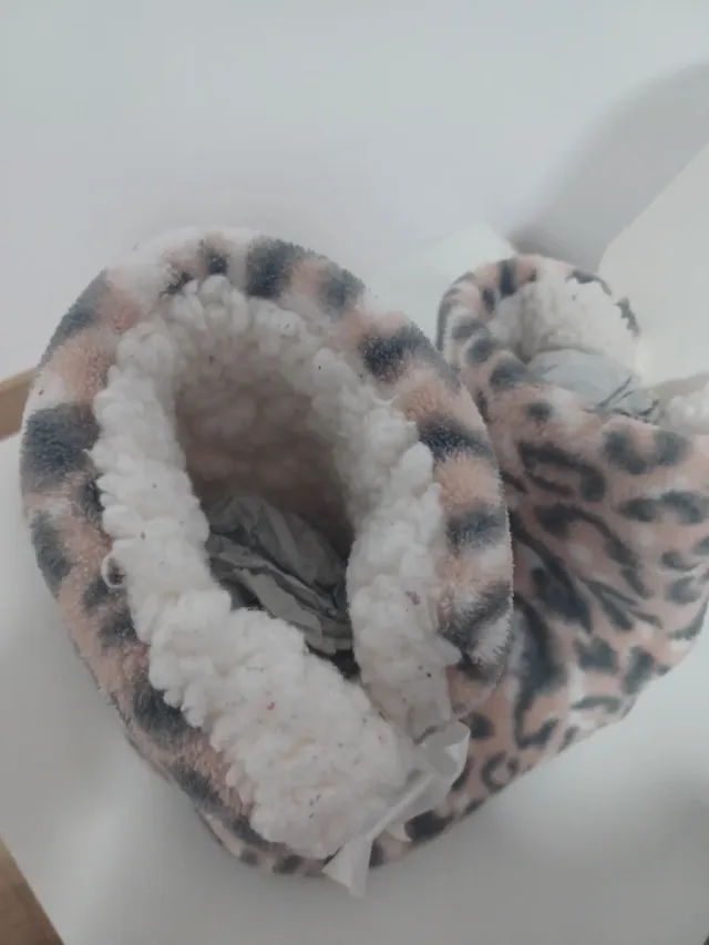 Zapatillas Botita Mujer Animal Print