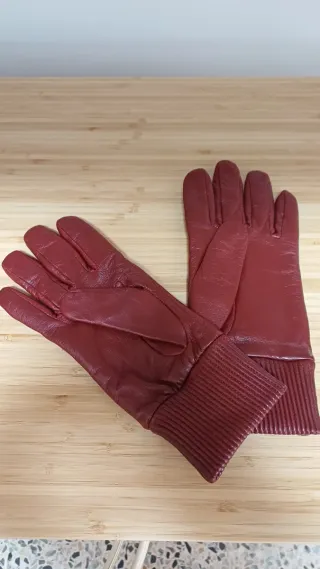 Guantes Zara Piel Acolchados