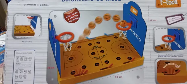 Juego de mesa de Baloncesto T-TOCA (juguettos)