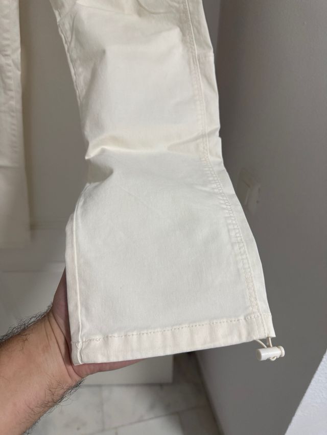 Pantalón cargo Bershka Beige Talla M/38-40