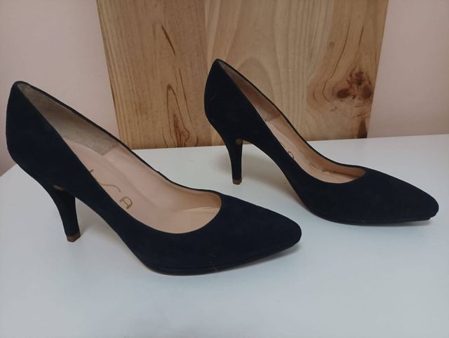 Zapatos de tacón UNISA azul marino