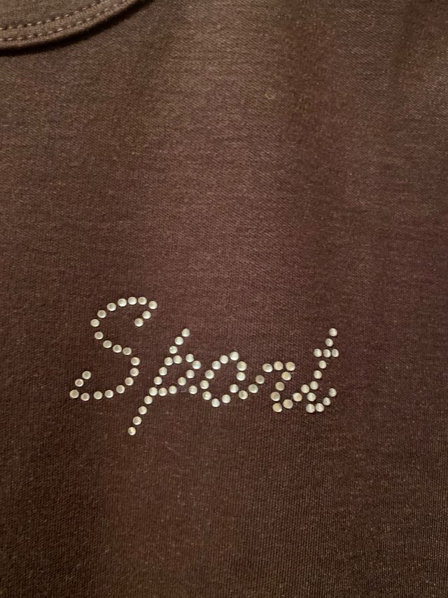 Camiseta H&L sin mangas con brillos