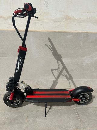 Patinete Eléctrico SUNNIGOO Negro/Rojo
