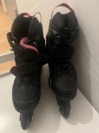 Patines en línea Oxelo negros número 38