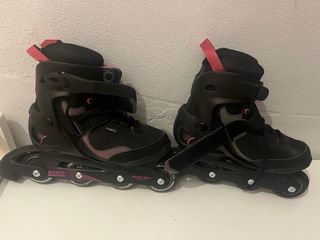 Patines en línea Oxelo negros número 38