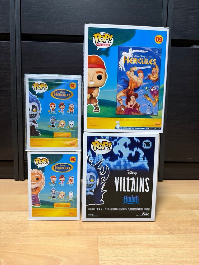 Lote Funko Pop! Disney Hércules