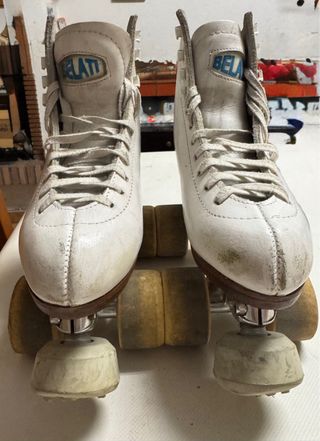 Patines Artísticos Blancos BELATI - talla 32
