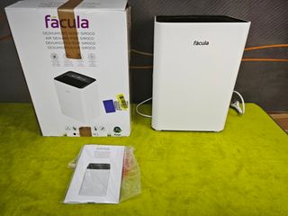 Fácula Siroco Luftentfeuchter – 12 L/Tag, Smart Control | Mit 3.2l Tank, Wäschetrocknungsmodus & Timer