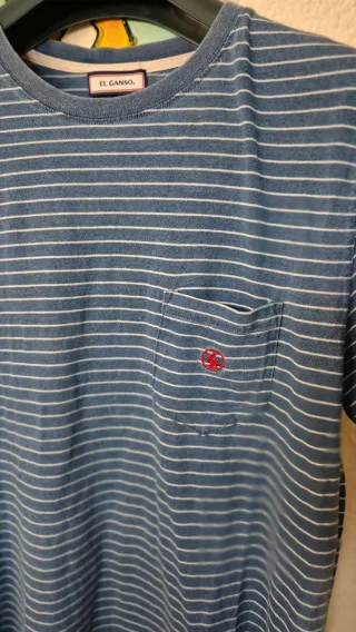 Camiseta El Ganso Talla L Rayas