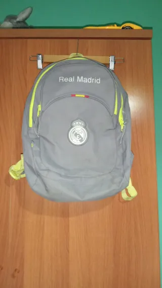 Mochila Real Madrid Gris